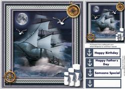 Rageing Seas in the Moonlight