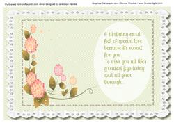 Incert in Buff, with Verse