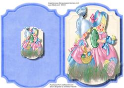 Print, Cut, and Fold the Easter Egg Hunt