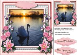 Tranquil Scene and Roses