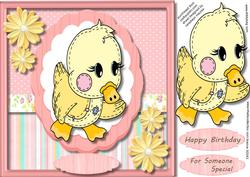 Little Stitched Up Duck