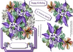 Over the Edge Beautiful Floret Flowers