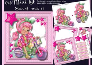 8x8 Mini Kit Star of Route 66.