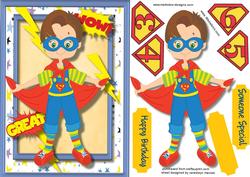 Modern Super Hero Boy