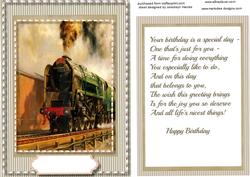 Topper, with Incert and Verse, Lovely Steam Tarin