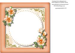 Incert, with Orange Magnolias