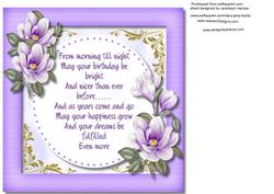 Incert, with Verse and Lilac Magnolias