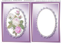 Incert Lilac with Roses