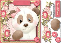 Lovely Panda Power Peek-a-boo