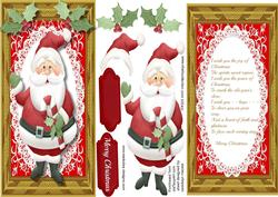 D.l Jolly Santa with a Lovely Verse