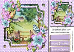 Beautiful Cotswold Farm with Bird and Flowers
