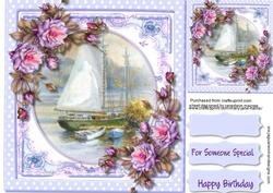 Beautiful Sails and Roses