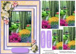 Beautiful Colourful Flowers Gardens ( Pyramid )