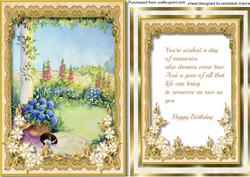 Lovely Birthday Wishes with Verse 