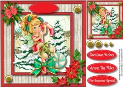 Lovely Candy Cane Fairy