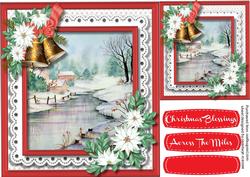 Lovely Bells and Poinsettias