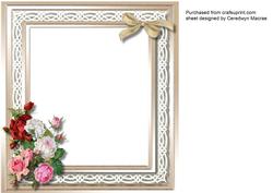 Incert, Mixed Roses Ohn Celtic Lace