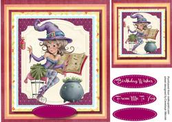 Witchy Poo's Brewing Her Spells