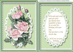 Wonderful Birthdat Wishes , with Verse ,