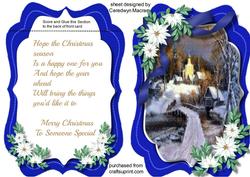 Tent Card , Someone Special with Verse
