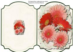 Print and Cut , Beautiful Gerbera's and Baby's Breat