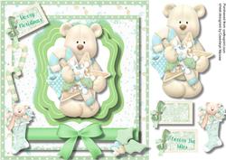 Lovely Holiday Charm Bear