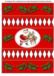 Lovely Red Christmas Cracker