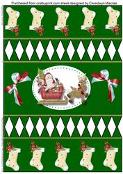 Lovely Green Christmas Cracker