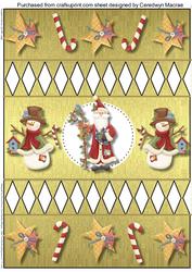 Lovely Gold Christmas Cracker 