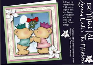 8x8 Mini Kit , Kissing Under the Mistletoe 