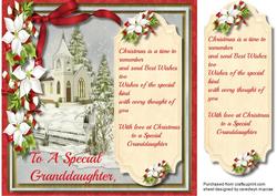 To a Special Granddaughter