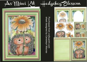 A5 Mini Kit Hedgehog Blossom