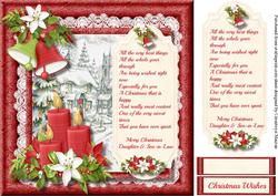 Christmas Wishes, Daughter & Son-in-law