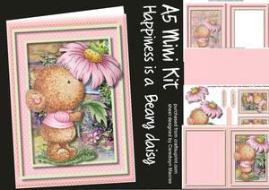A5 Mini Kit , Happiness is a Beary Daisy