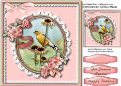 Cone Flowers and Roses.