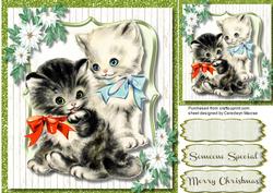 Two Cute Little Kittens