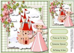 Beautiful Princess in Pink