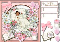 Ethnic Baby Girls Christening