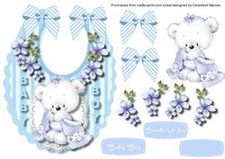 Boys Baby Bib , for a Bundle of Joy