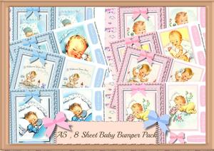 A5 Beautiful Baby Boy and Girls Bumper Kit
