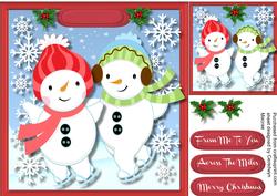 Lovely Dancing Snowmen 1