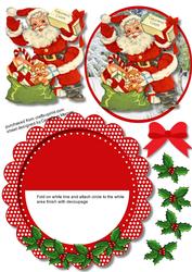 Santa's Christmas Rocker Card 