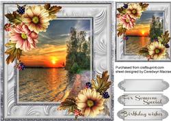 Beautiful Sunset on the Shore