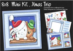 8x8 Mini Kit , Xmas Trio 