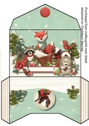 Lovely Christmas Thicket Gift Wallet