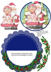 Blue Rocker ,mr & Mrs Clause