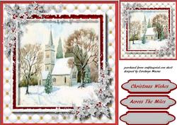 Lovely Christmas Cchurch in the Snow