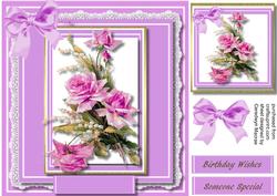 Lovely Lilac Kliene Roses and Lace