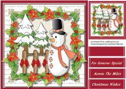 Lovely Christmas Snowman