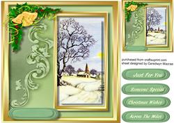 Lovely Church in the Snow